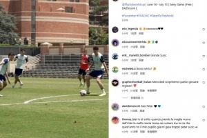 国米在加州大学洛杉矶分校备战世俱杯，三冠王赛季也曾在这训练
